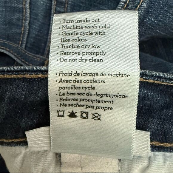 PAIGE Verdugo Ultra Skinny Blue Distressed Jeans - Picture 6 of 7